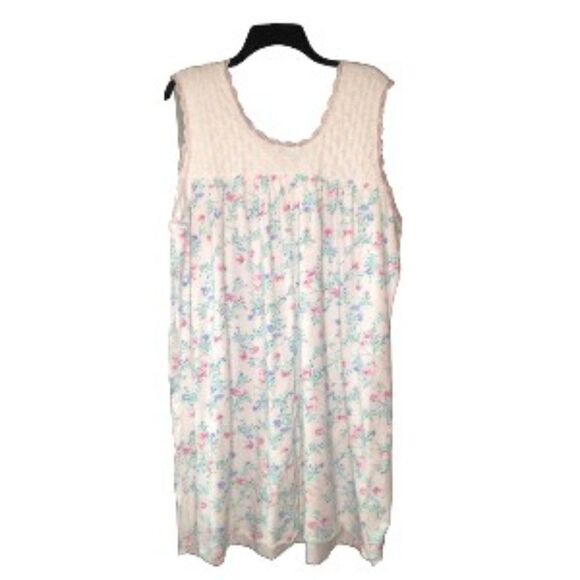 Catherine's Sleeveless Summer Nightgown 2X - Picture 2 of 4